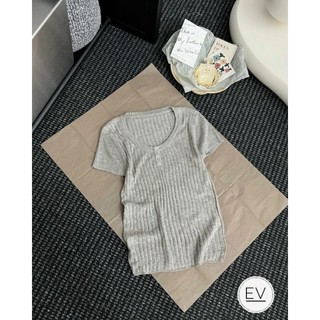 Áo len đũa khuy cổ hàng QC