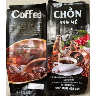 Combo 3 gói cà phê (Đức Mạnh+Hương Chồn+Chồn Ban Mê) trộn đậm vị,sánh mịn