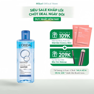 Nước tẩy trang Loreal - L'Oreal Paris 3-in-1 400ml Xanh Đậm