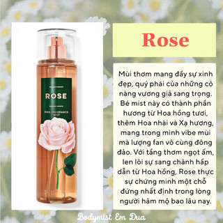  Xịt Thơm Toàn Thân - ROSE