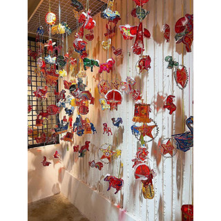 Đèn lồng trang trí trung thu các con vật dân gian treo decor quán cafe, nhà hàng Magichomedecor