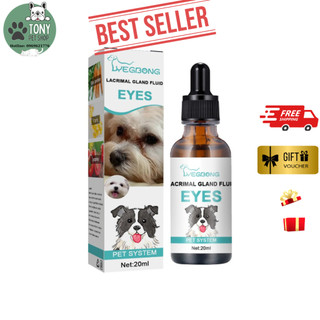 Siro uống ngăn tiết lệ, chống chảy nước mắt ở Chó Mèo WEGBONG - nguyên chai 20ml