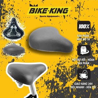 Yên Xám Xe Đạp Phổ Thông Cao Cấp - Siêu Êm, Giảm Xóc Lò Xo, Bền Bỉ Cho Mọi Dòng Xe YX-09