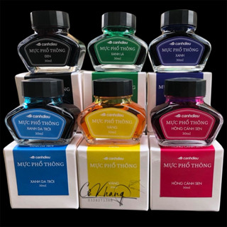 Mực Cánh Diều 18 ml và 30ml (loại phổ thông) có thể trộn màu với nhau