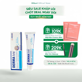 Derma Forte Gel 15g Giúp Giảm Mụn Trứng Cá, Mụn Ẩn,Mụn Đầu Đen và Giảm Thâm Hiệu Quả