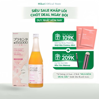 Nước Uống Collagen Fracora Placenta 480ml, Giảm Nhăn, Căng Bóng, Trắng Da