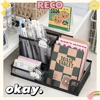 Kệ Lưới Sắt Mini Đựng Bút Đồ Lặt Vặt Để Bàn Decor Trang Trí Bàn Học RECO 