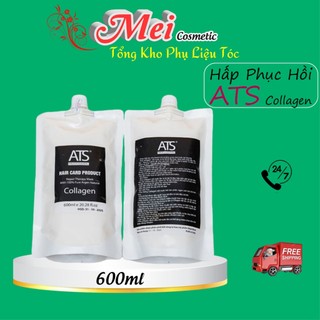Hấp ủ tóc collagen ats phục hồi tóc hư tổn nặng chính hãng mei