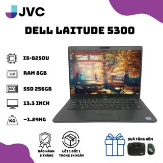 Laptop Xách Tay Dell Latitude 5300 i5 8265U vPro/ 8GB/ 256GB SSD/ 13.3 inche/ Win 10Pro/ Pin3-5h