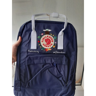 Balo Kanken Unisex Navy Hàng Sẵn Ship Hỏa Tốc