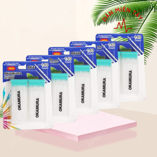 Combo 5 vĩ tăm nhựa cao cấp okamura