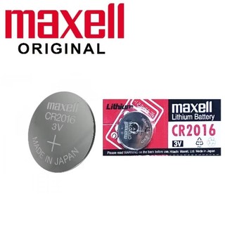 Pin CR2016 Maxell 3V vỉ 5 viên