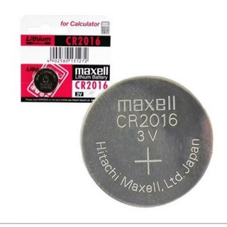 Pin CR2016 Maxell 3V vỉ 5 viên
