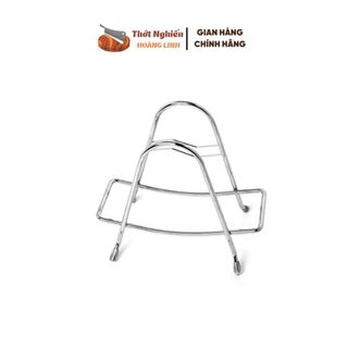 Giá để dao thớt chất liệu inox Thớt Nghiến Hoàng Linh, nhỏ gọn tiện lợi khi sử dụng