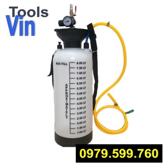 Bình bơm dầu cầu, bơm dầu hộp số tự động bằng khí nén VT - 0612