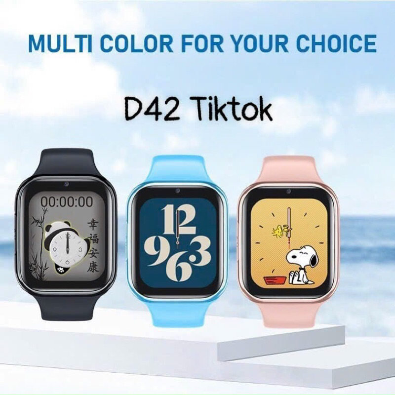 Đồng hồ thông minh Định vị Trẻ D42 video call có thể tải app zalo