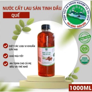 Nước cất tinh dầu Sả chanh, Bạc hà, Quế - Lau sàn nhà, xông phòng, xe - Đuổi ruồi, muỗi, côn trùng