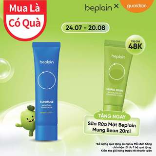 Kem chống nắng beplain sunmuse moisture sunscreen spf50+ pa++++ 50ml