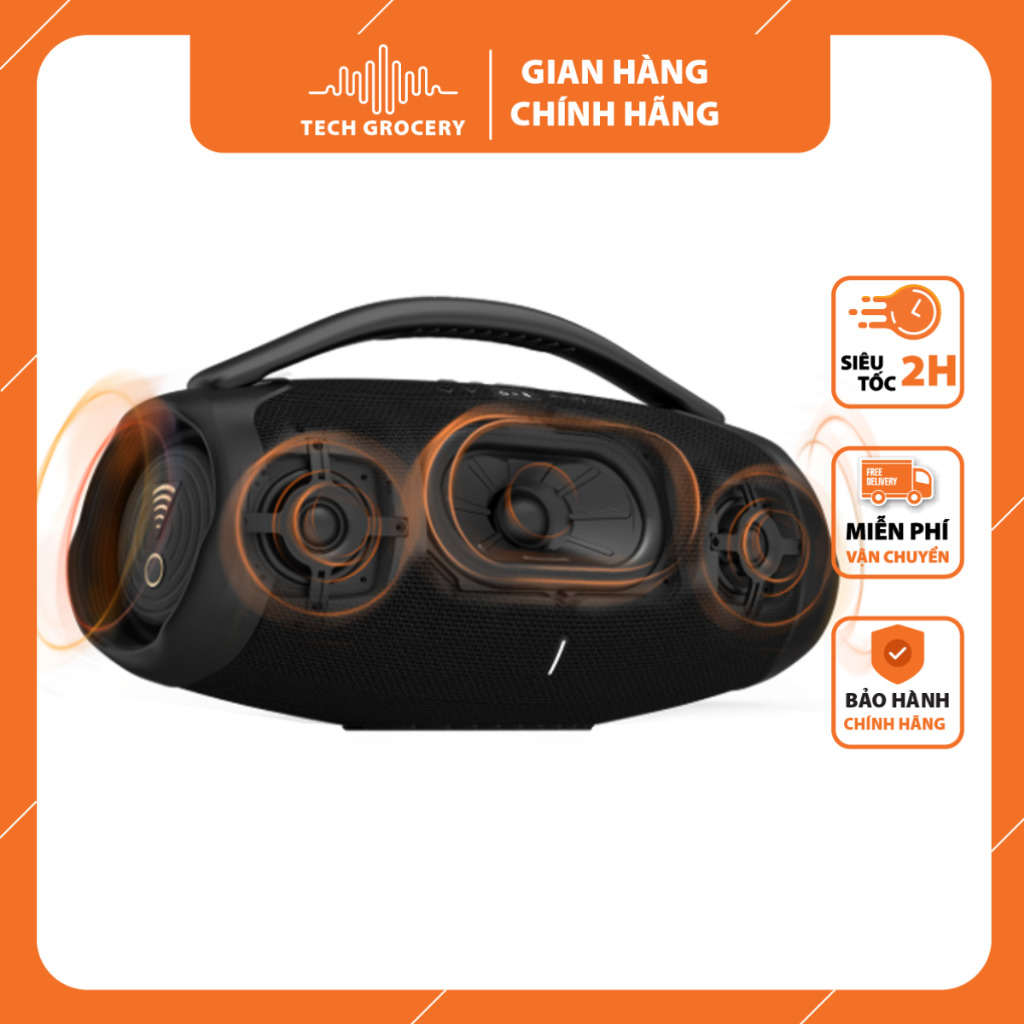 Loa Bluetooth JBL BOOMBOX 3 WIFI - chính hãng PGI phân phối - Bảo hành 12 tháng