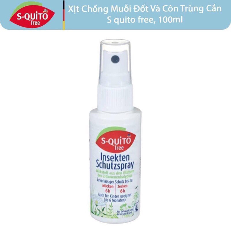 Xịt Chống Muỗi & Gel Bôi Muỗi Đốt SQUITO