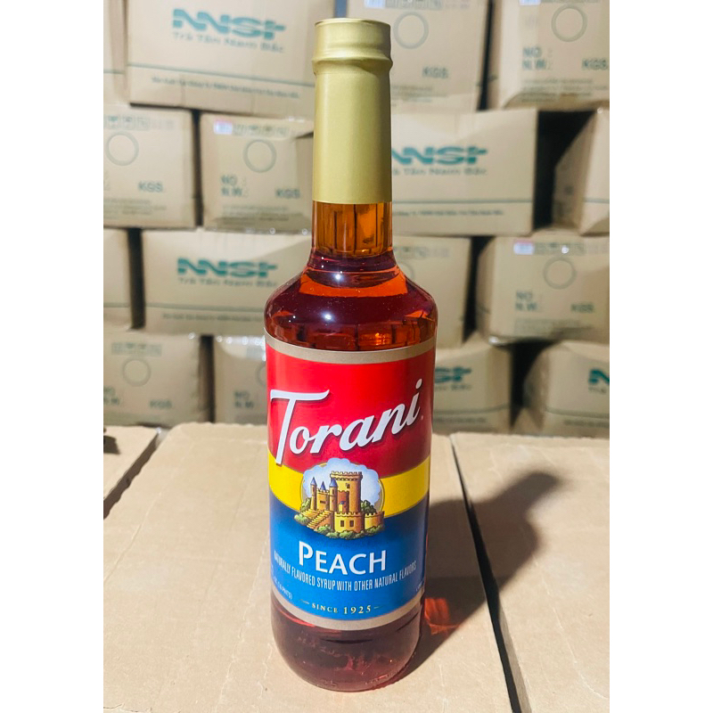 Syrup Torani đào 750ml
