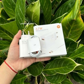 Bộ sạc nhanh 67W XIAOMI kèm chui Type C QC4.0 Quick Charge 4.0