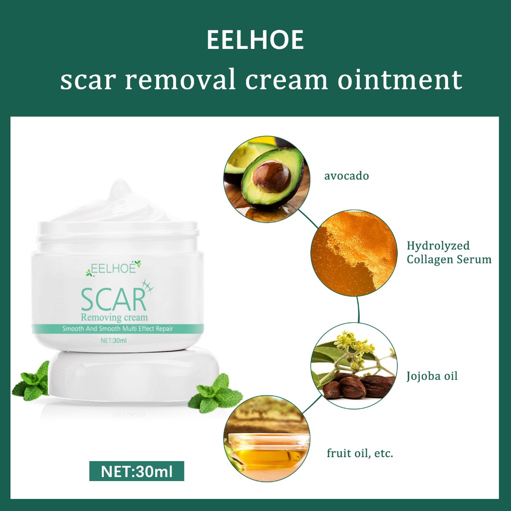 Kem Sẹo EELHOE Chính Hãng Làm Mịn Da và Phục Hồi Sẹo Phẫu Thuật Xóa Mờ Sẹo Phục Hồi Làn Da Bị Thương