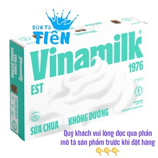 Thùng Sữa chua ăn Vinamilk Không đường - 48 hộp x 100g( giá bán đã trừ khuyến mãi)