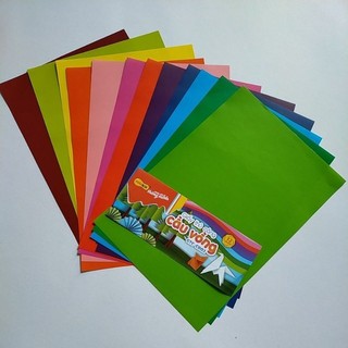 Giấy Màu Thủ Công A5 (12màu )