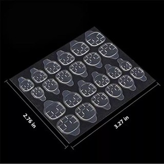 Vỉ 24 miếng keo dán móng chân, móng tay silicon