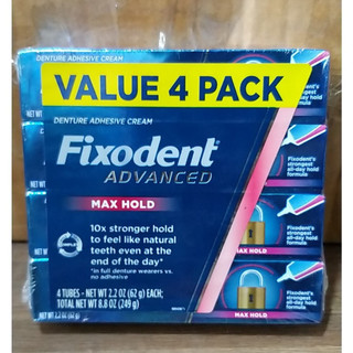 Keo Dán Hàm Răng Giả Fixodent 68g [HÀNG MỸ]