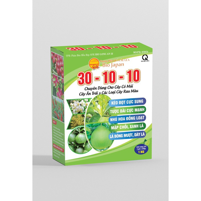 Phân bón hỗn hợp Bio 30 – 10 – 10
