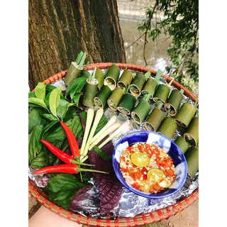 50 ống tre làm chả ốc