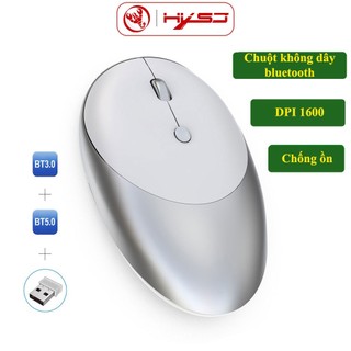 Chuột không dây bluetooth HXSJ T36 không gây tiếng ồn sạc 1 lần dùng 1 tuần kết nối 3 thiết bị cho Laptop PCTivi