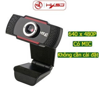 Webcam máy tính HXSJ S20 tích hợp Mic sử dụng cho pc laptop học online,trực tuyến truyền tải hình ảnh âm thanh trung t
