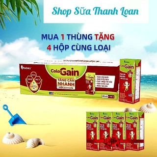 Combo 2 thùng 96 hộp sữa bột pha sẵn colos gain 180ml.