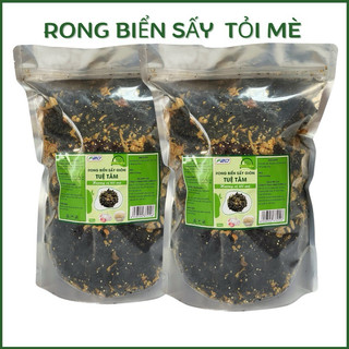 1kg rong biển sấy tỏi mè tuệ tâm - rong biển cháy tỏi - rong biển ăn liền