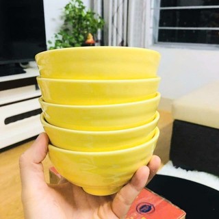 Combo bộ 10 chén ăn cơm Hoa - Chén sứ- bát ăn cơm