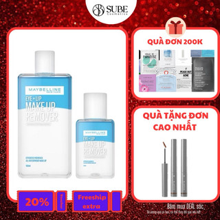 Tẩy trang mắt môi maybelline makeup remover eye & lip 40ml - 150ml