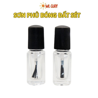 Sơn phủ bóng đất sét tự khô 5ml, dụng cụ thủ công handmade DIY