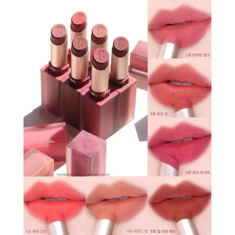 [AUTH 100%][MÀU 01-11] SON LÌ CLIO CHIFFON MOOD LIP