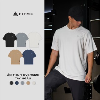 Áo tập gym nam Fitme Performance 2.0 form oversize co giãn cao cấp, hỗ trợ boxing chạy bộ AOTN01