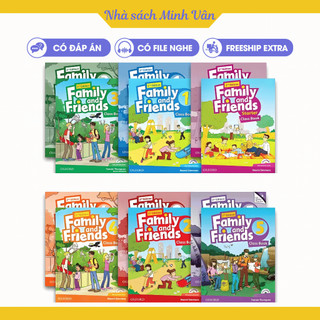 Sách - family & friends phiên bản 2 - combo 2 cuốn sb+wb - có file nghe đáp án