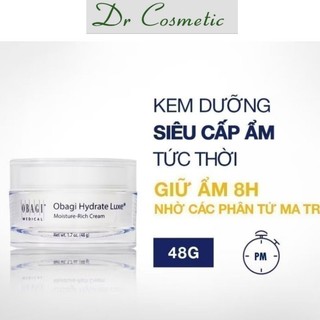 Kem Dưỡng Ẩm Giàu Dưỡng Chất Giữ Ẩm Suốt 8 Giờ Obagii Hydrate Luxe Moisture-Rich Cream