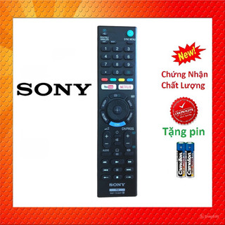 Điều khiển tivi Sony TX300P smart internet dùng tương thích với tất cả dòng tivi Smart internet hiện nay - Tặng kèm pin