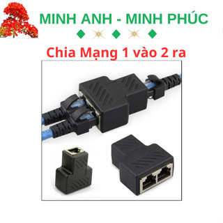Đầu Nối Dây Mạng RJ45 chia 1 ra 2 Loại Tốt (CHÚ Ý ĐẤU Nối THEO SƠ ĐỒ HÌNH ẢNH CỦA SHOP)