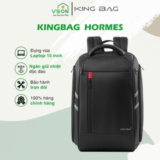 Balo laptop KING BAG HORMES 14" năng động, sức chứa lớn, có ngăn giữ nhiệt - Hàng chính hãng