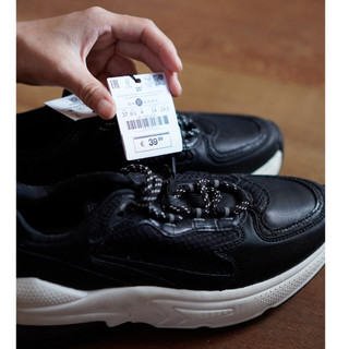 Giày Bershka Chunky Basic Thời Trang, Cá Tính - Size 37 Nữ