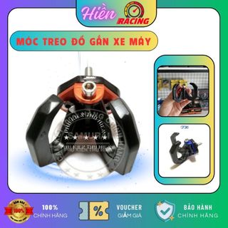 Móc Treo Đồ Gắn Xe Máy mẫu nhện 2 móc xoay 180 độ Siêu Bền