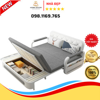 Giường Sofa Gấp gọn,ghế giường sofa thông minh tiện ích có ngăn chứa đồ,Giường Sofa Home Decor, 2 trong 1 cực đẹp M002